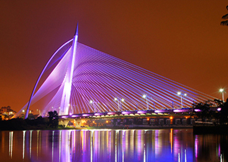 BR9 Seri Wawasan Bridge Putrajaya, Malaysia