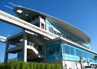 Palm Jumeirah Monorail, Dubai, UAE